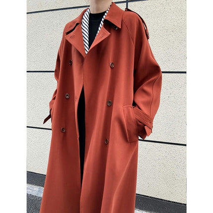 Women Trench Coats, Causal Windproof Resistant Double Breasted Long Jacket Belted