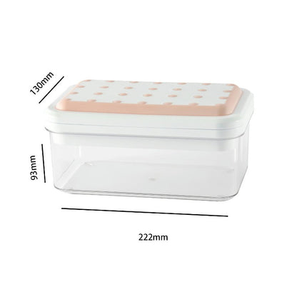 Ice Trays for Freezer - Large Capacity Press and Easy Release Ice