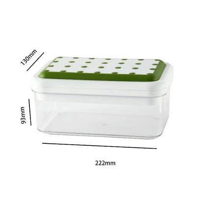 Ice Trays for Freezer - Large Capacity Press and Easy Release Ice