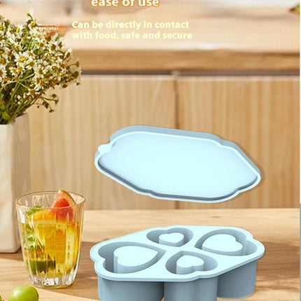 Ice Cube Trays for Stanley Cup Silicone Ice Cube Tray Heart Shape