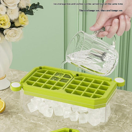 Ice Square Block Mold Ice Tray Ice Box Multifunctional Household