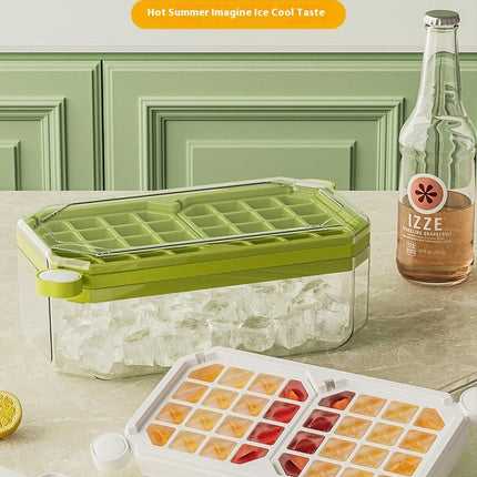 Ice Square Block Mold Ice Tray Ice Box Multifunctional Household