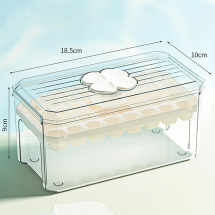 Ice Cube Tray with Lid and Container Reusable Mould for Drinks