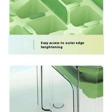 Ice Cube Tray with Lid and Container Reusable Mould for Drinks