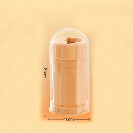 2 in 1 Ice Tray with Lid - Rotating to Get Ice Cube Trays Easy Release