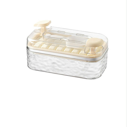 Ice Tray with Odor Prevention Freezer Ice Maker with Sealed Interior