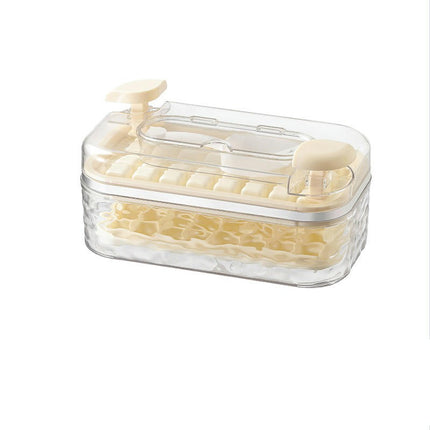 Ice Tray with Odor Prevention Freezer Ice Maker with Sealed Interior