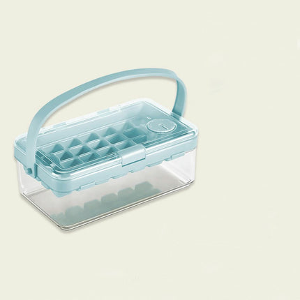 Ice Cube Trays with Lid and Bin - for Outdoor Picnics Camping