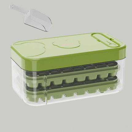 Ice Cube Tray with Lid Ice Cubes with Storage Box for Freezer