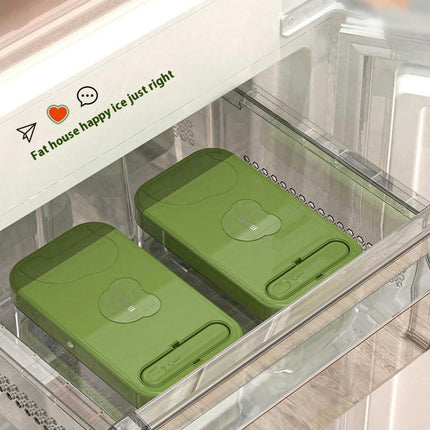 Ice Cube Tray with Lid Ice Cubes with Storage Box for Freezer