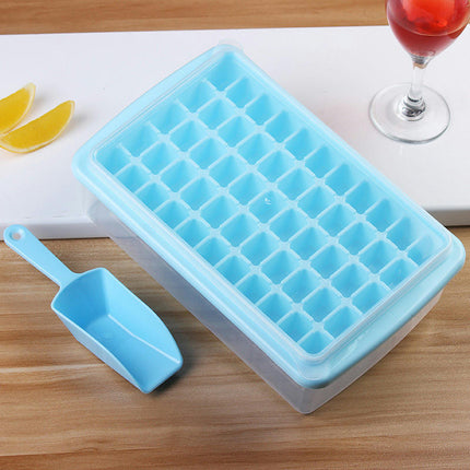 Ice cube 55 grid with lid ice box with fresh-keeping box for Freezer