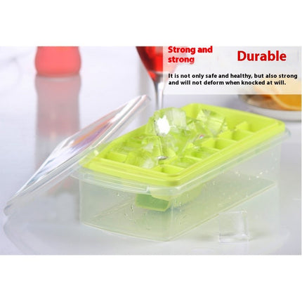 Ice cube 55 grid with lid ice box with fresh-keeping box for Freezer