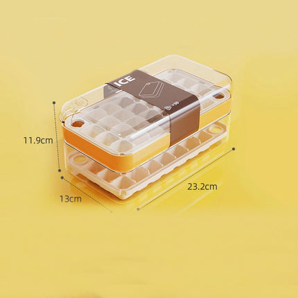 Ice Cube Trays with Removable Lid - Easy Release Ice Out Fast