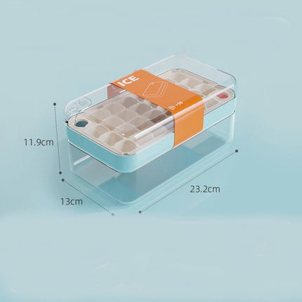 Ice Cube Trays with Removable Lid - Easy Release Ice Out Fast