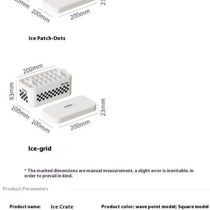 Small Ice Cube Silicone Trays with Lids Ice Cube Trays for Freezer