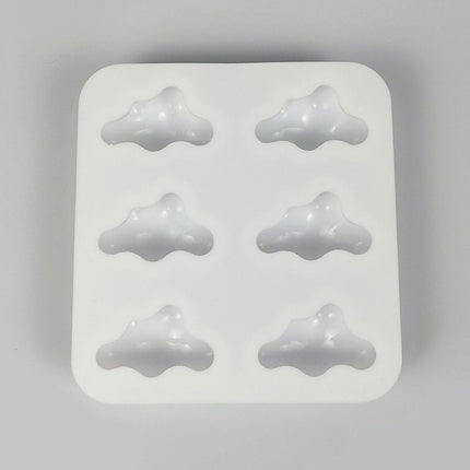 3D Cute Cloud Shape Silicone Mold Chocolate Fondant Molds Ice Cube Tray