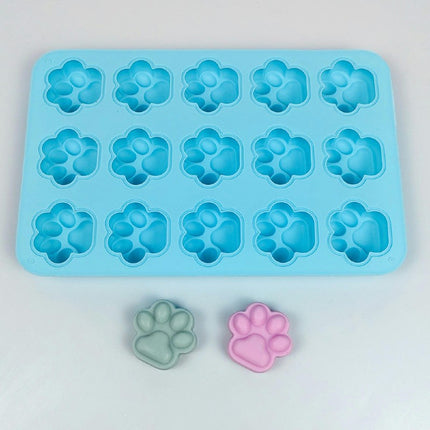 Silicone Cat Paw Ice Cube Trays Easy Release Non-Stick Ice Cube Kitchen Tools