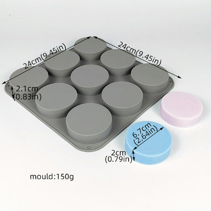 Round Silicone Ice Cube Mold Small Round Mold for Kitchen Baking Decoration