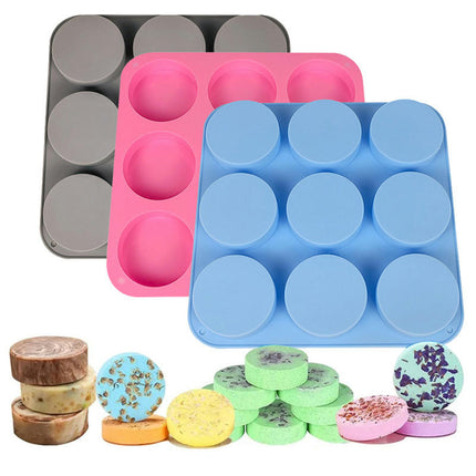 Round Silicone Ice Cube Mold Small Round Mold for Kitchen Baking Decoration