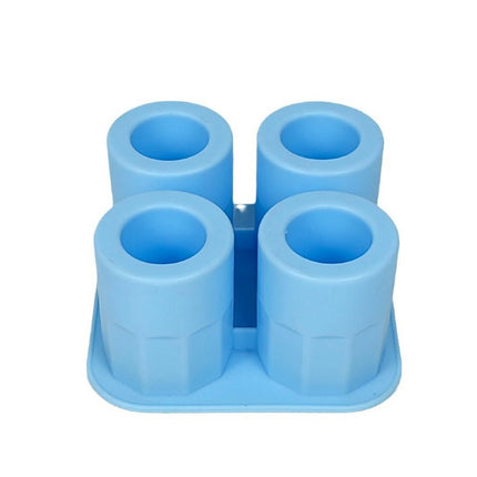 Silicone Ice Cube Mold Wine Glass Shape Ice Mold Tray Ice Maker Kitchen Accessory