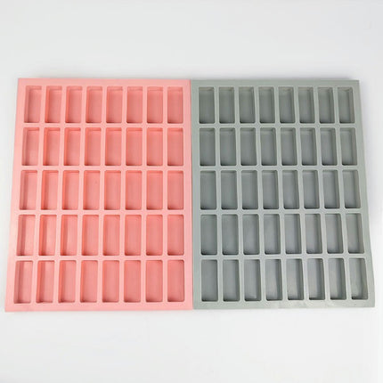 Home Ice Cube Trays with Easy Push Pop Out Narrow Ice Stick Cubes