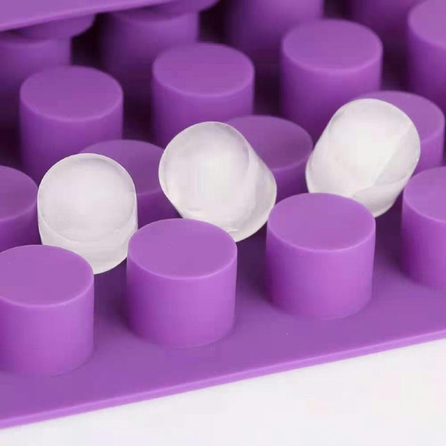 88-Hole Cylindrical Silicone Ice Tray Mould Suitable for refrigerator