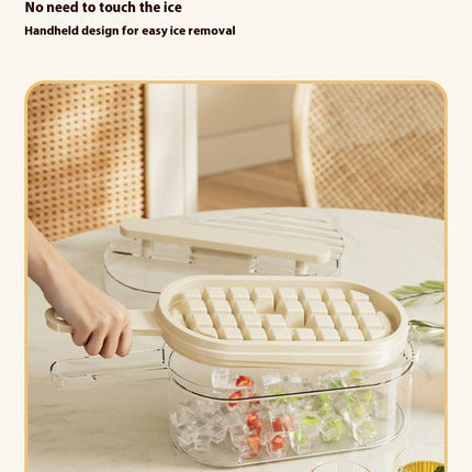 Ice Cube Tray - Press Type Ice Cube Tray Grade Hangable Easy Release