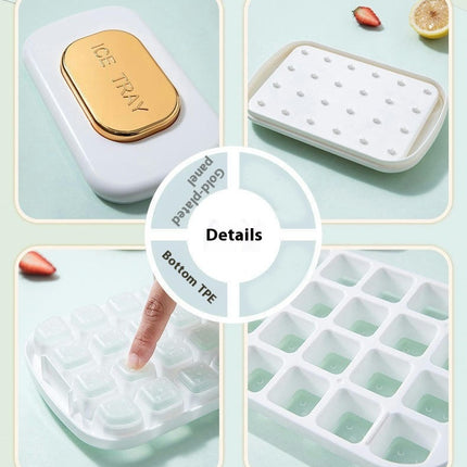 Ice Cube Trays Reusable Large Capacity Ice Cube Mold Ice Maker