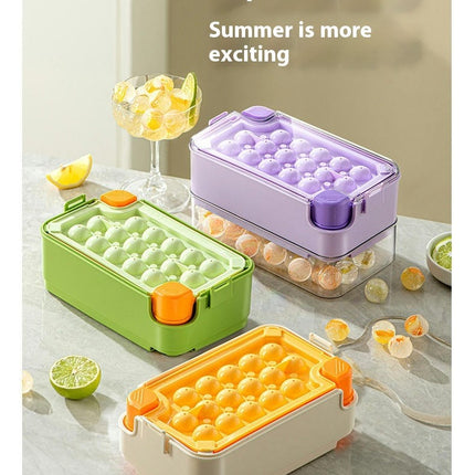 Ice Trays for Freezer-Portable Freezer Ice Mold Making Tray Reusable