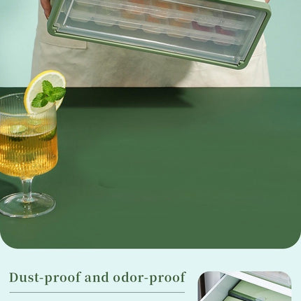 3 Layer Ice Cube Tray Mould Large Capacity Quick Ice Box Easy Pull