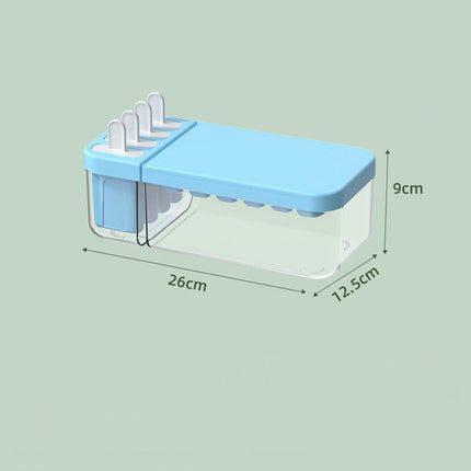 Ice lattice Popsicle Mold Household 2-in-1 Odor free making ice box