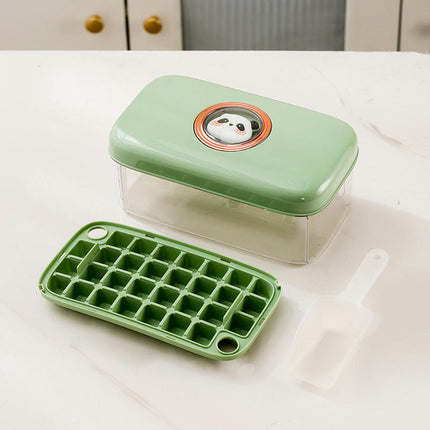 Ice Cube Mold Upgrade Design Ice Cube Tray with Ice Box for Freezer