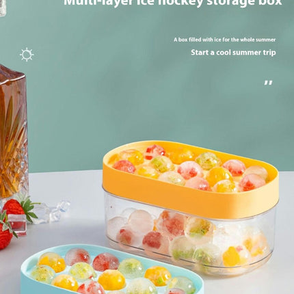 Storage Ice Cube Tray Press Ice Cube Tray Large Capacity Freezer