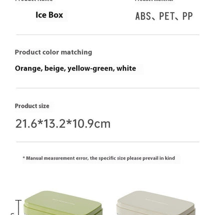 Ice Cube Tray with Lid and Bin Upgraded Flip Design Ice Cube Trays for Freezer