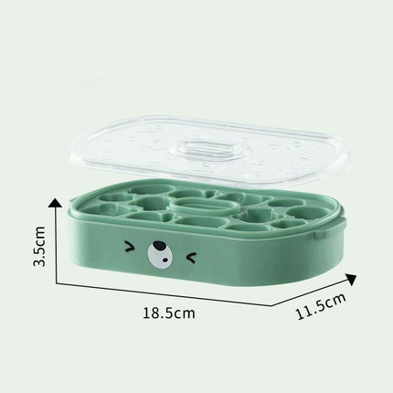 Ice Tray Molds Home Use Silicone Ice Cube Ice Ball Molds with Lid