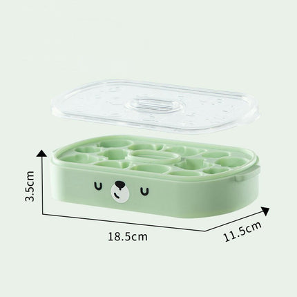 Ice Tray Molds Home Use Silicone Ice Cube Ice Ball Molds with Lid