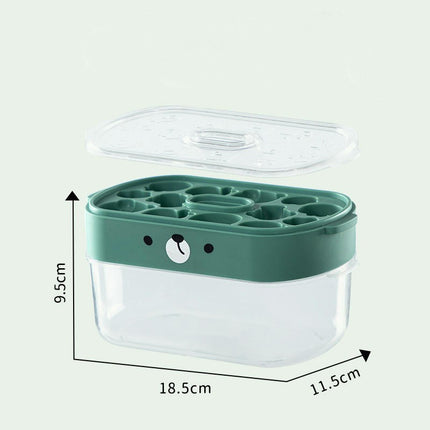 Ice Tray Molds Home Use Silicone Ice Cube Ice Ball Molds with Lid