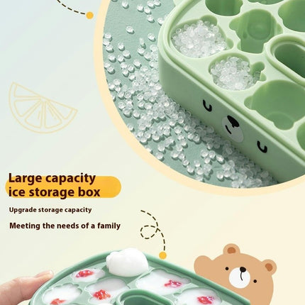 Ice Tray Molds Home Use Silicone Ice Cube Ice Ball Molds with Lid