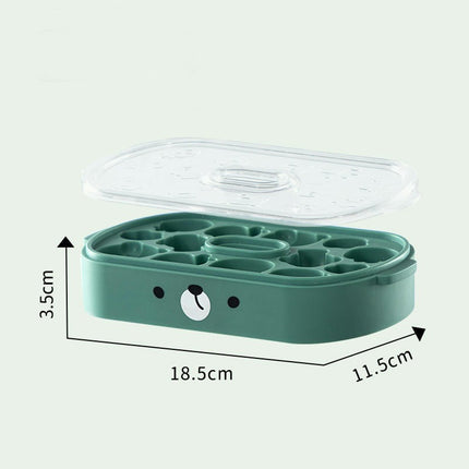 Ice Tray Molds Home Use Silicone Ice Cube Ice Ball Molds with Lid