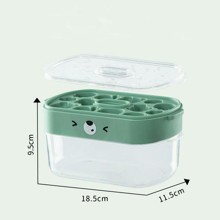 Ice Tray Molds Home Use Silicone Ice Cube Ice Ball Molds with Lid