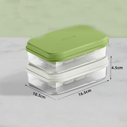 Ice Cube Molds Ice Trays for with Lid and Bin Easy Release Ice Trays