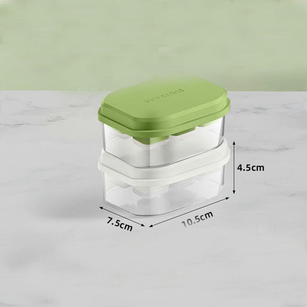 Ice Cube Molds Ice Trays for with Lid and Bin Easy Release Ice Trays