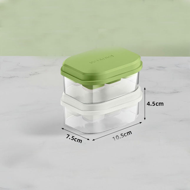 Ice Cube Molds Ice Trays for with Lid and Bin Easy Release Ice Trays