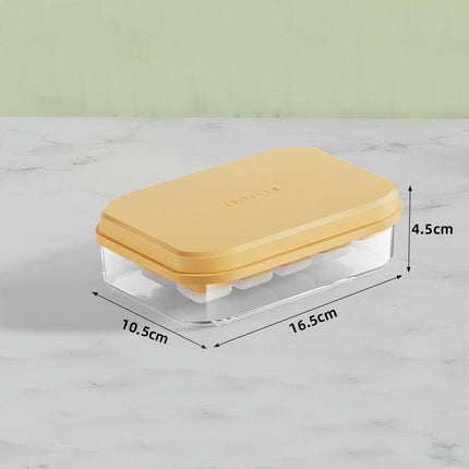 Ice Cube Molds Ice Trays for with Lid and Bin Easy Release Ice Trays