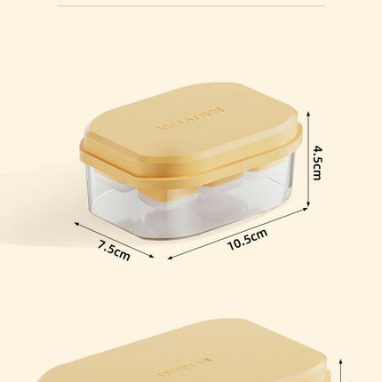 Ice Cube Molds Ice Trays for with Lid and Bin Easy Release Ice Trays