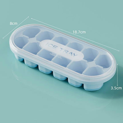 Ice Cube Tray Ice Maker Ice Tray with Lid and Bin for Whiskey