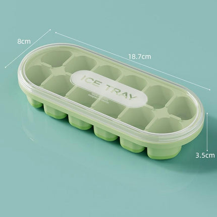 Ice Cube Tray Ice Maker Ice Tray with Lid and Bin for Whiskey