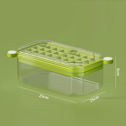 Ice Cube Tray With Lid and Bin Ice Cube Trays for Freezer Easy Fill and Release Ice