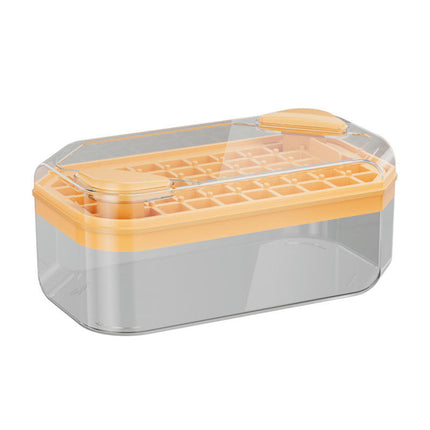 Ice Cube Tray with Push-to-Release Design Durable Mold Container