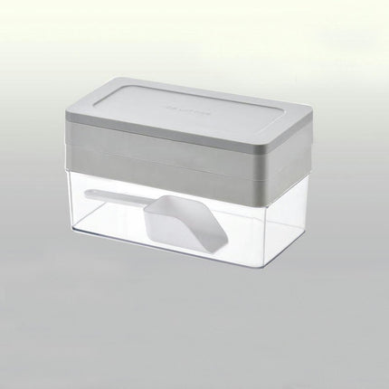 Ice Cube Tray Molds Double Layer Design Ice Cube Maker with Storage Box